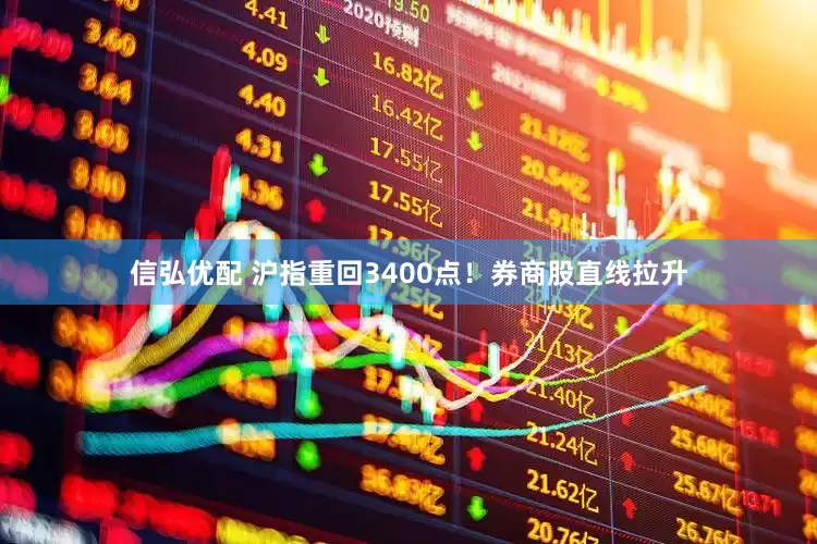 信弘优配 沪指重回3400点！券商股直线拉升
