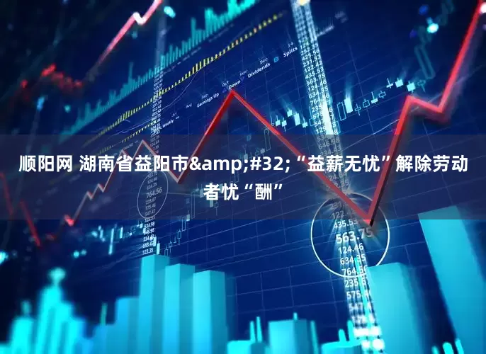 顺阳网 湖南省益阳市&#32;“益薪无忧”解除劳动者忧“酬”