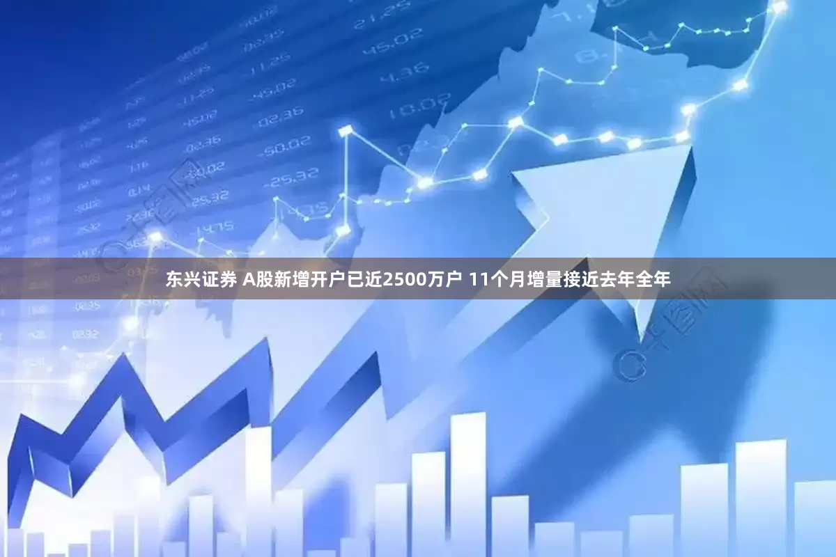 东兴证券 A股新增开户已近2500万户 11个月增量接近去年全年